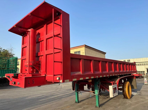  后翻自卸半掛車價(jià)格